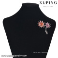 00048-xuping moda prata esterlina cor cristais de Swarovski, bom broche para convites de casamento